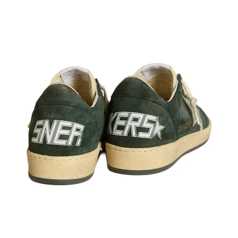 Golden Goose Ball Star Low Top Skateboard Shoes Women's Green-2