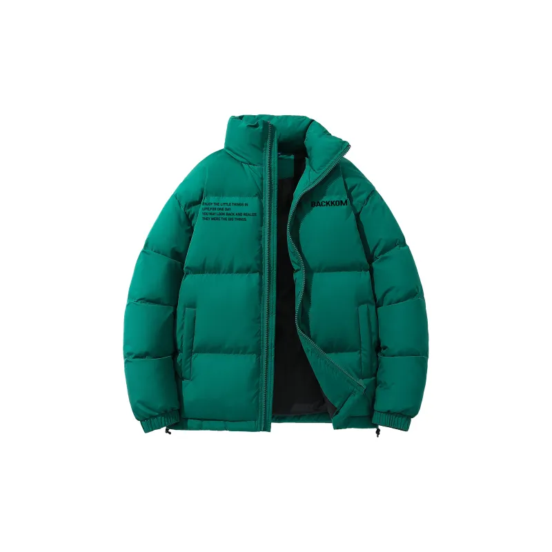 David Bakken Down Jacket Unisex Black-16