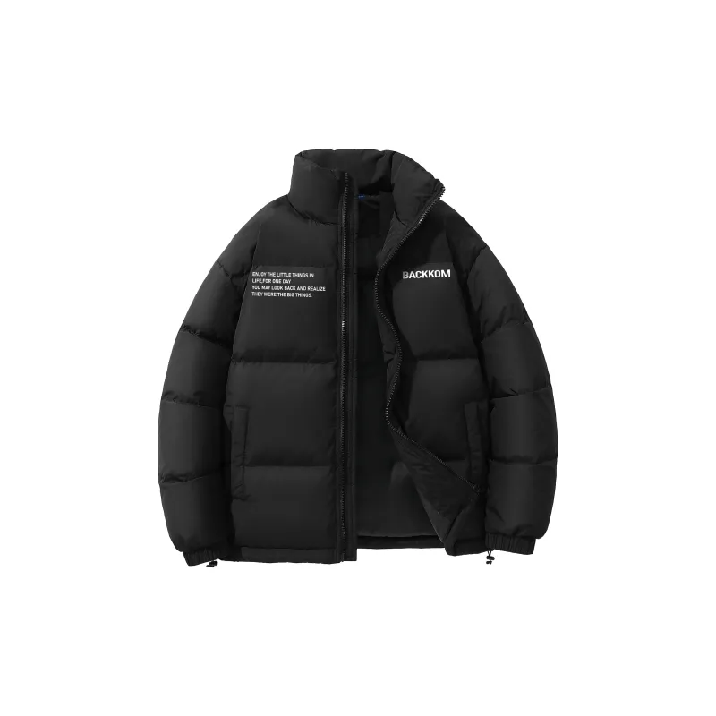 David Bakken Down Jacket Unisex Black-1