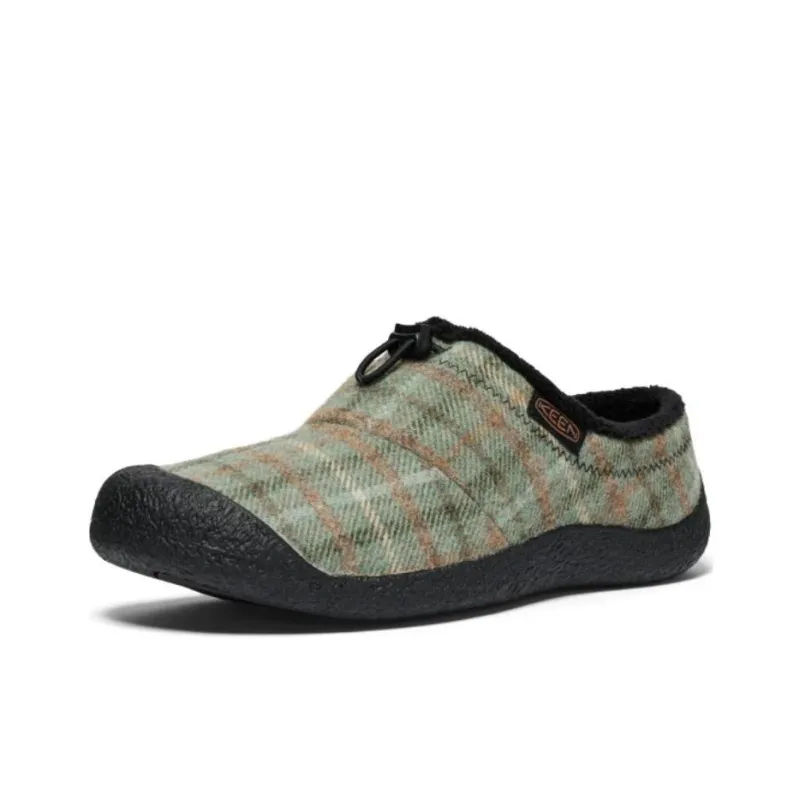 KEEN Howser 3 Abrasion Resistant Slip Resistant Wrap toe Slippers Men's Green-2