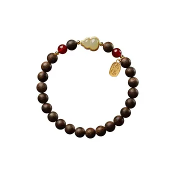 YIZHILIN Fragrance Agarwood Bracelets Unisex