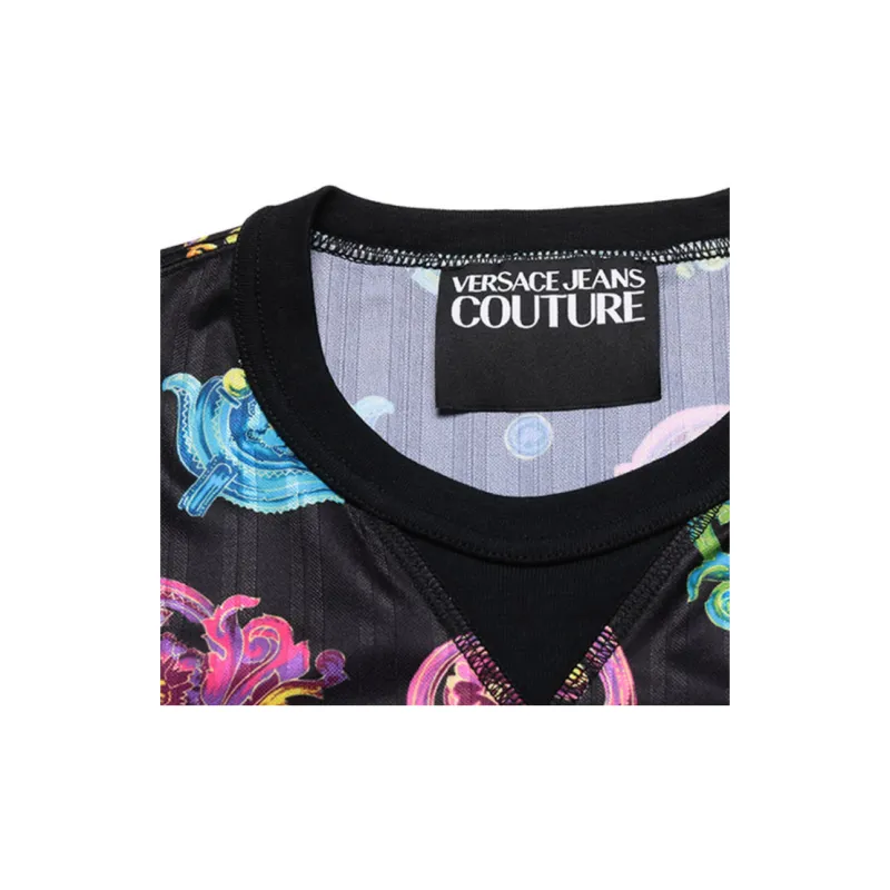 VERSACE JEANS COUTURE T Shirt Men's Black-2