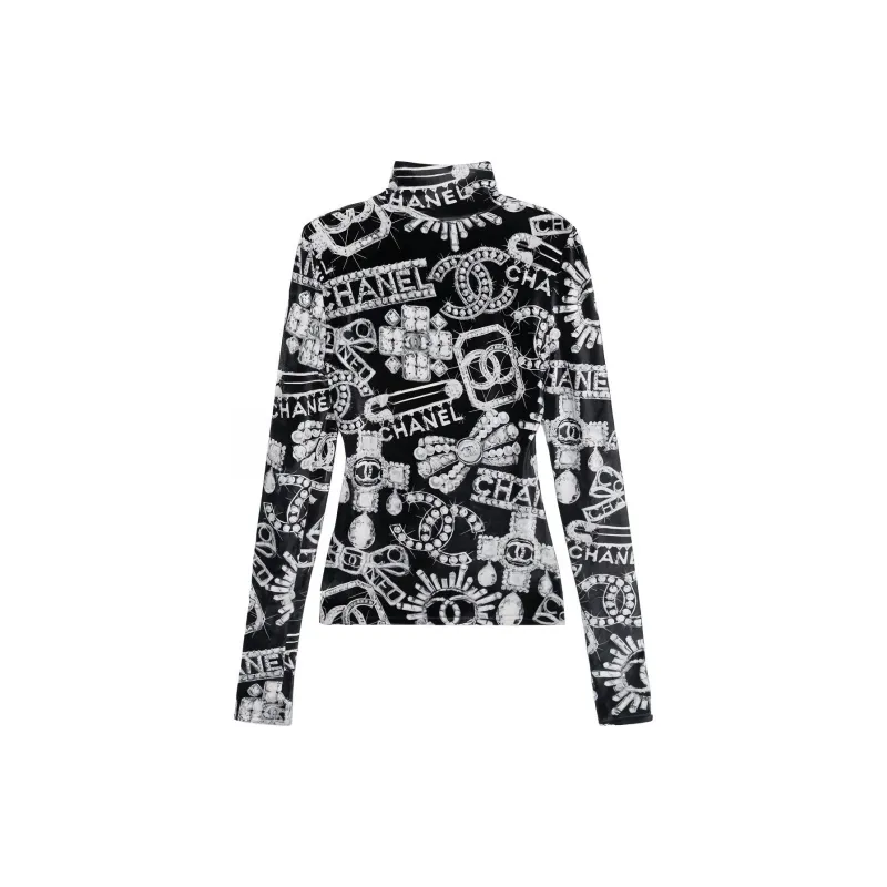 CHANEL 23 Fall And Winter New Arrivals Knitwear Women's Black-1