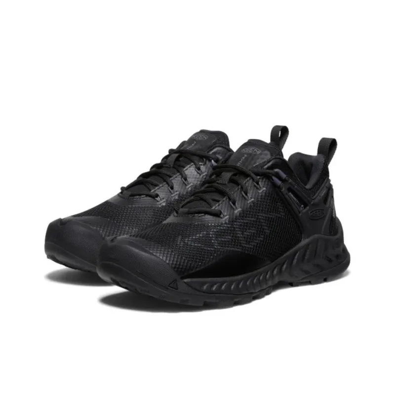 KEEN NXIS EVO Anti Slip Wear Resistant Low Top Hiking Shoes Women's Black-2