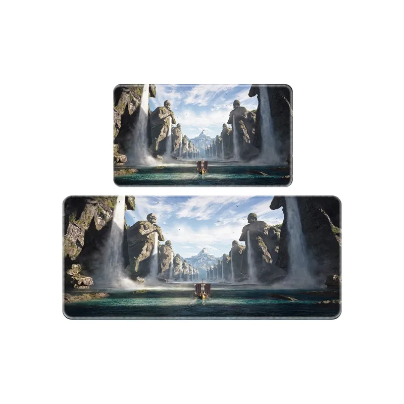GULAN Multiple Images Available Extra Large Esports Slim Fit G10 Precision Lock Edge Natural Rubber Sole Mouse Pads-10