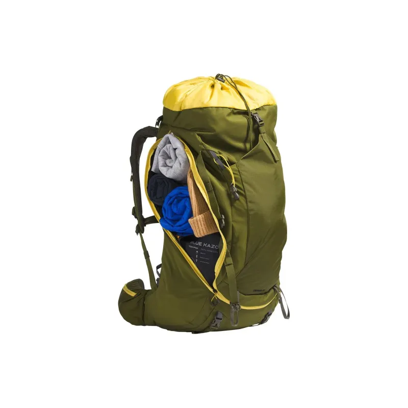 THE NORTH FACE Nylon Outdoor Mountaineering Bag, Backpack Regular Unisex Forest Olive Green & New Taupe-4
