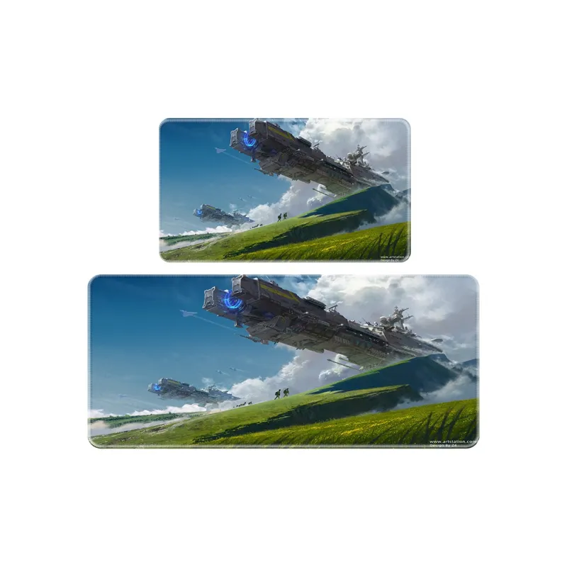 GULAN Multiple Images Available Extra Large Esports Slim Fit G10 Precision Lock Edge Natural Rubber Sole Mouse Pads-2