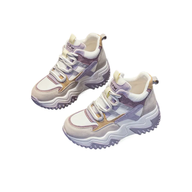 The Mystery Of Glamour High-Top Chunky Sneakers Women's-6