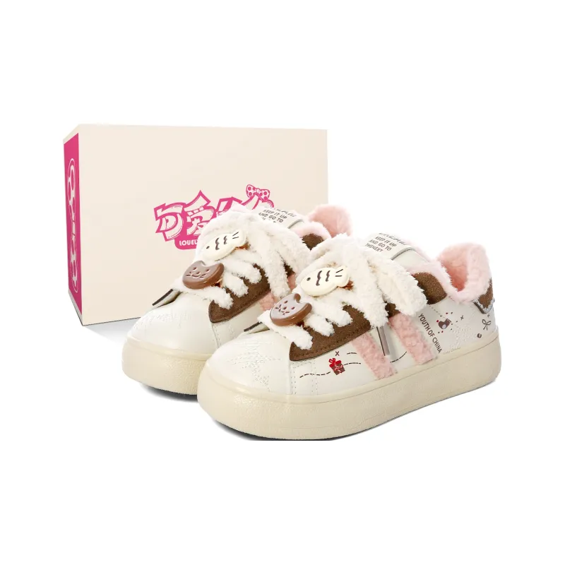 Lovely You Wear-resistant And Lightweight Low-Top Skateboard Shoes Women's-36