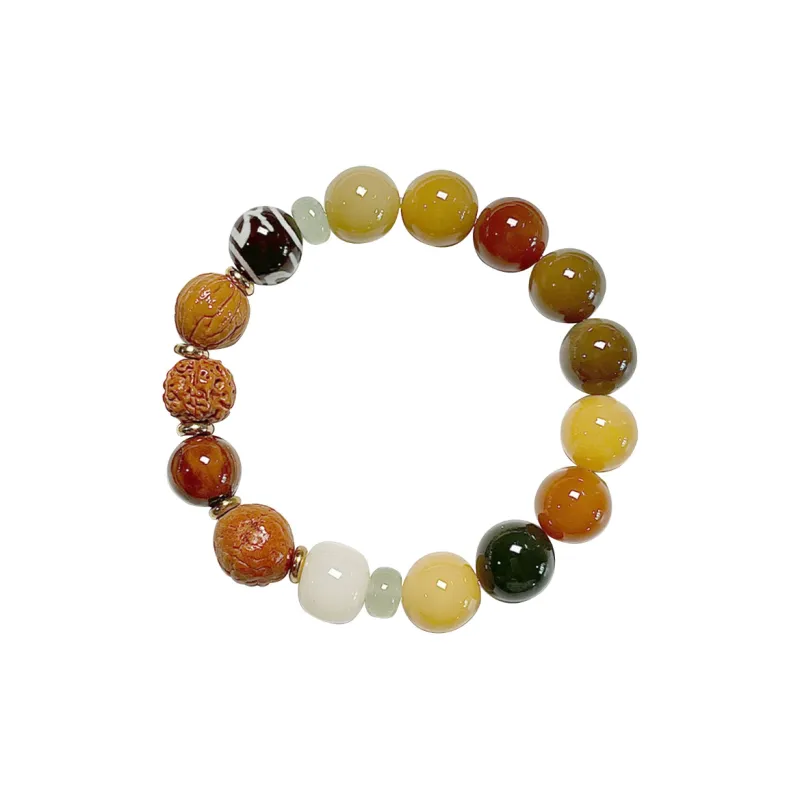 Ryukyu Bodhi Root Bracelets Unisex-0