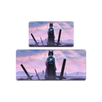 GULAN Multiple Images Available Extra Large Esports Slim Fit G6 Precision Lock Edge Natural Rubber Sole Mouse Pads