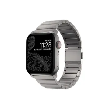 Mr. Strap Watch Band Apple Compatibility 49mm Stainless Steel Material