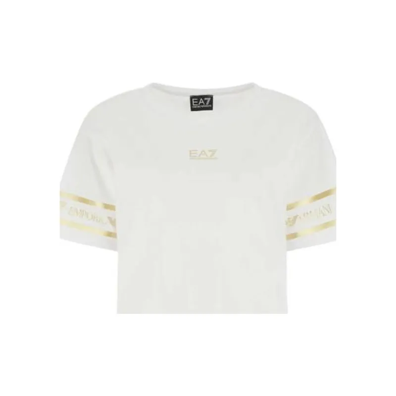 EMPORIO ARMANI EA7 T Shirt Women's White-4