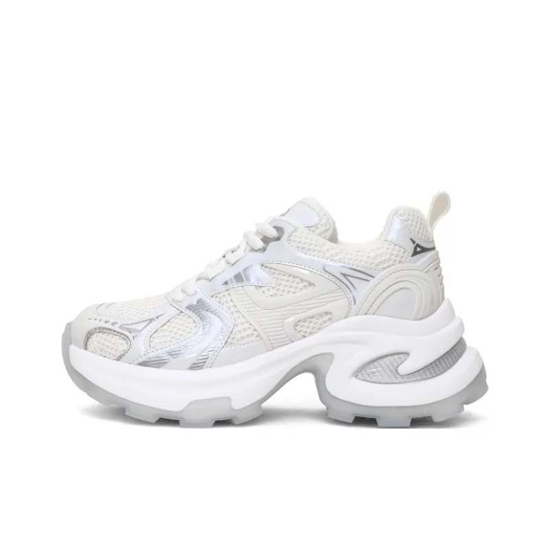 QING MISS Anti Slip And Wear Resistant Lightweight Chunky Sneakers Women's-3