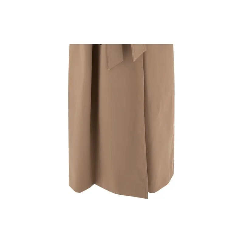 MaxMara Panelled Tie-Waist Coat-3