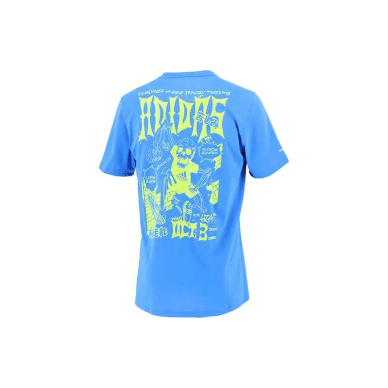 Adidas FAST T-Shirt Unisex Honor Blue-1