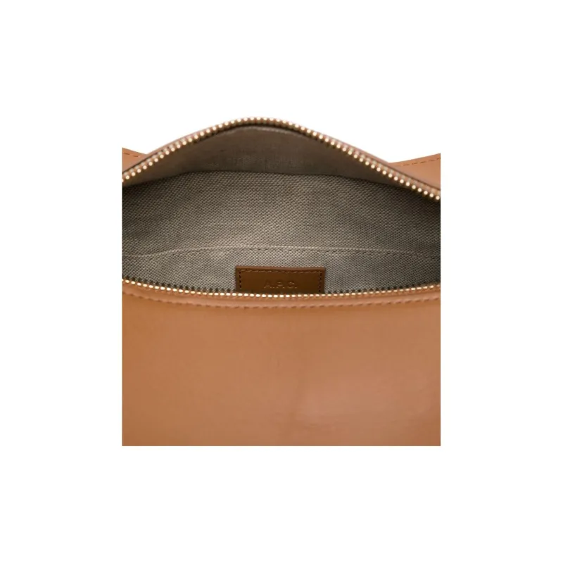 A.P.C Iris Logo Printed Shoulder Bag-4