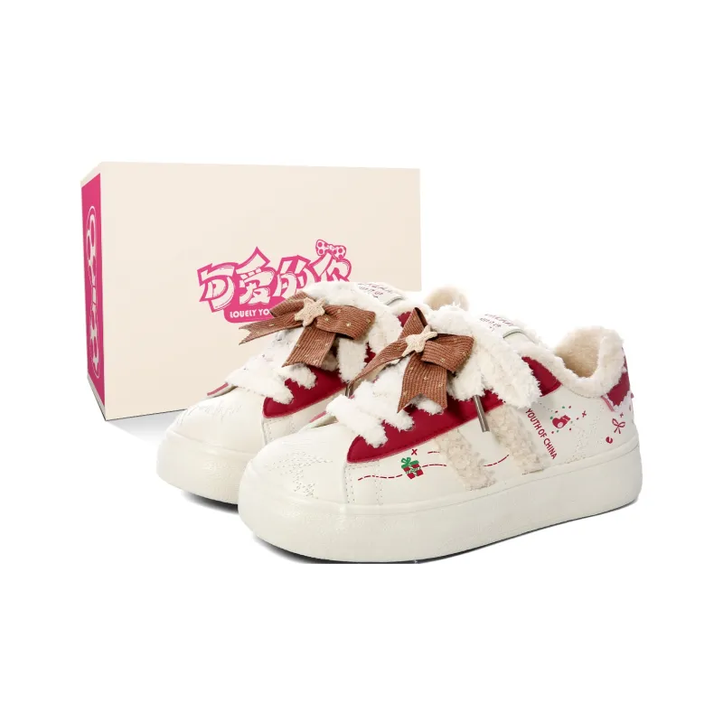 Lovely You Wear-resistant And Lightweight Low-Top Skateboard Shoes Women's-30