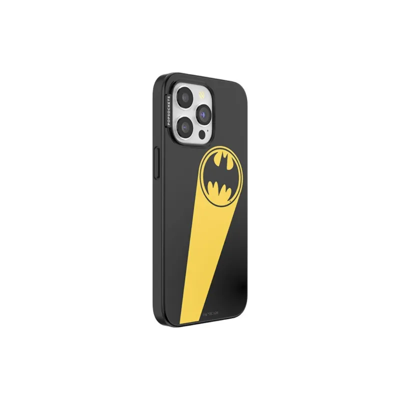 PopSockets PC+TPU Material Batman Collaboration Batman Phone Cases Compatibility With IPhone 16/15/14/Pro/Max/Pro-3