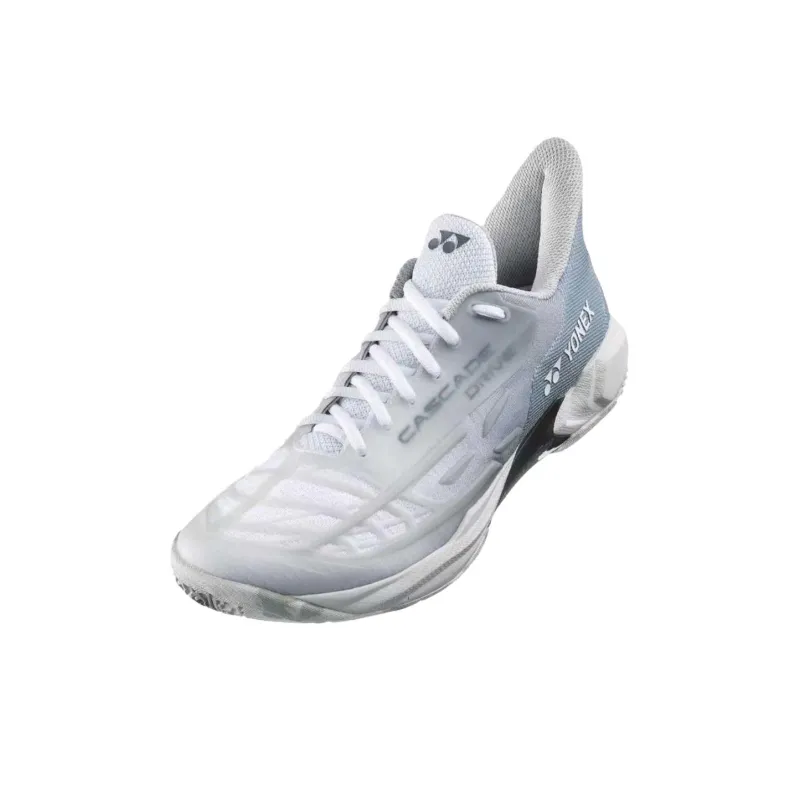 YONEX Anti Slip Wear Resistant Low Top Badminton Shoes Unisex Matte White-0