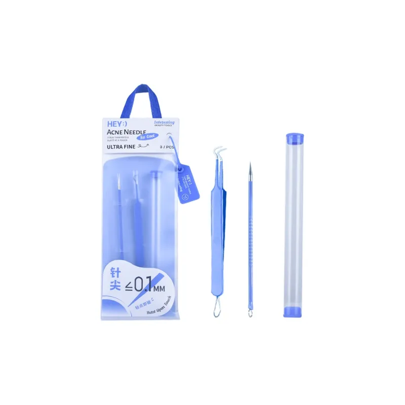 Malian Cellulose Pimple Needle Make up Tools Three Piece Set-0