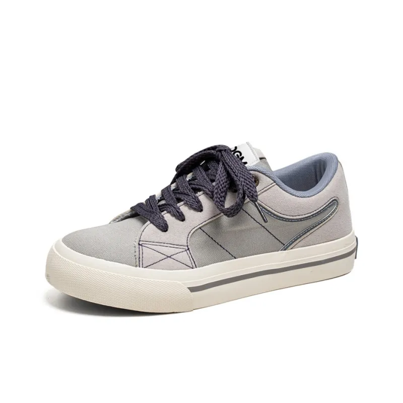 OUGLEMEN Wear resistant, Lightweight, Breathable, And Non slip. Low Top Canvas Shoes Men's Box Included-2