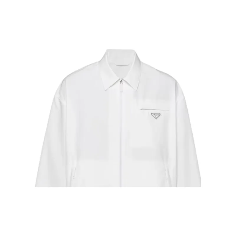 PRADA Jackets Coats Men's White-2