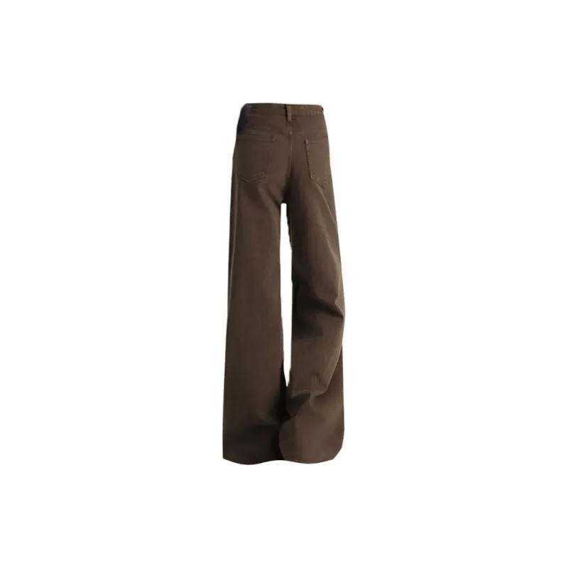 HELEH Jeans Women's Coffee Brown-2