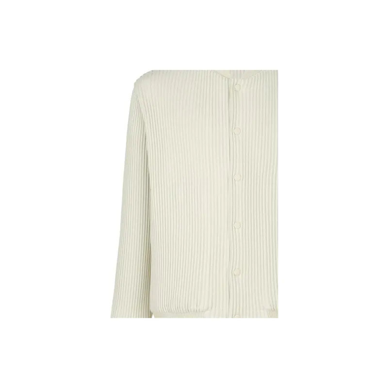 Homme Plissé Issey Miyake Pleated Bomber Jacket-5