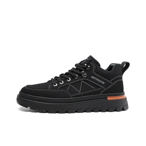SEPTWOLVES Work Boots Men Mid Top