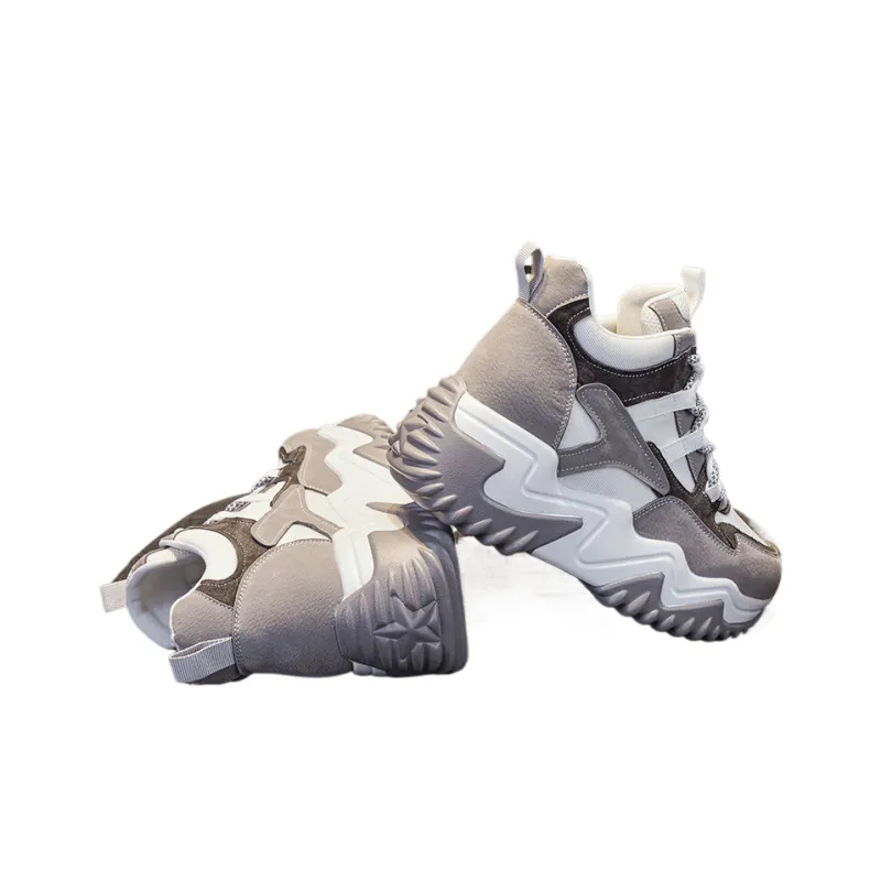 The Mystery Of Glamour High-Top Chunky Sneakers Women's-11