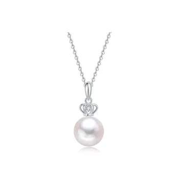 Royal Dragon Mirror Freshwater Pearl Necklaces Women's