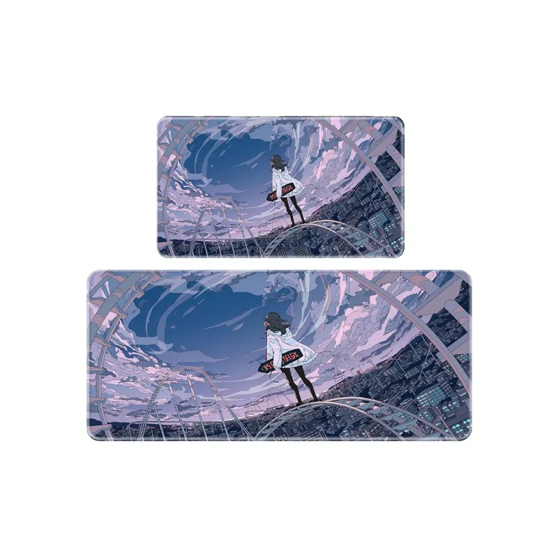 GULAN Multiple Images Available Extra Large Esports Slim Fit G8 Precision Lock Edge Natural Rubber Sole Mouse Pads-8
