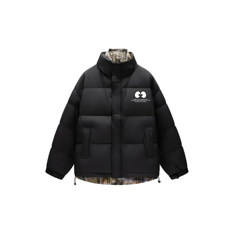 David Bakken Down Jacket Unisex Black-1