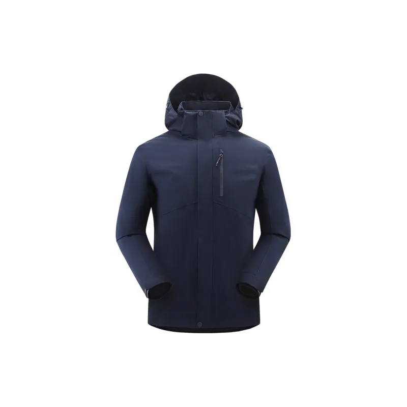 Merry City Water Resistant Windproof Wear Resistant Warm Cold Resistant Rainproof Windbreaker Jacket Unisex-5