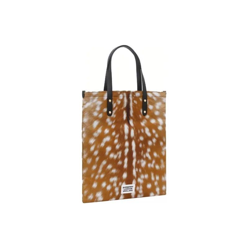 Burberry Nylon Canvas Tote Bag Shopping Bag Shoulder Bag Handbag Regular Women's Multicolor-1