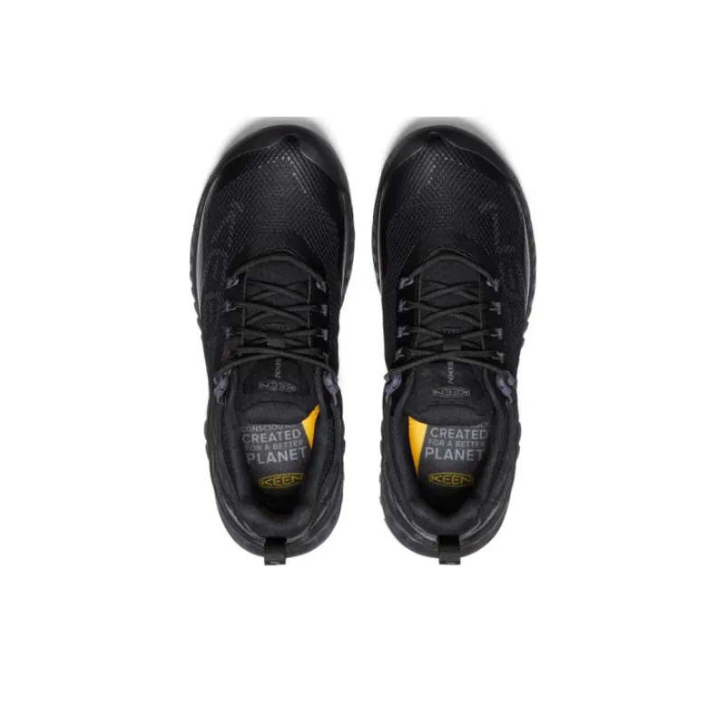 KEEN NXIS EVO Anti Slip Wear Resistant Low Top Hiking Shoes Women's Black-3