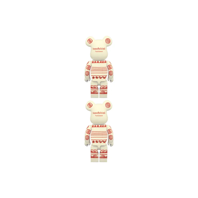 BE@RBRICK Ivana Helsinki Red White 400% Trendy Figures-3