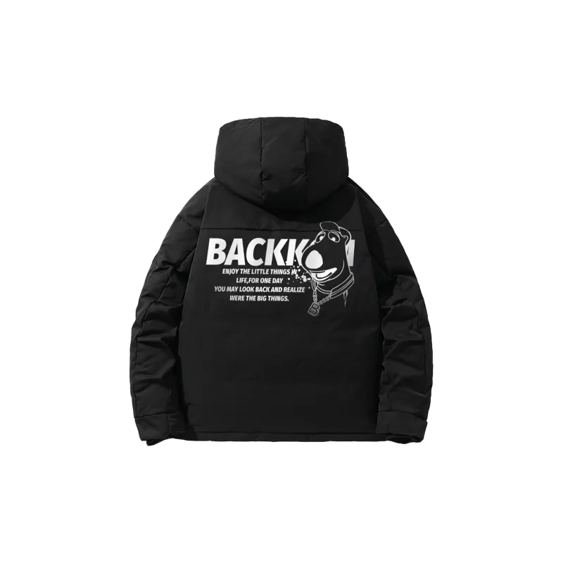David Bakken x DAOMEIXIONG LIANMINGKUAN Down Jacket Unisex Black-1