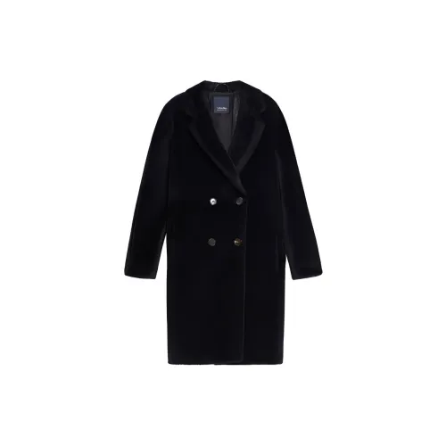 MaxMara Coats Women's Black