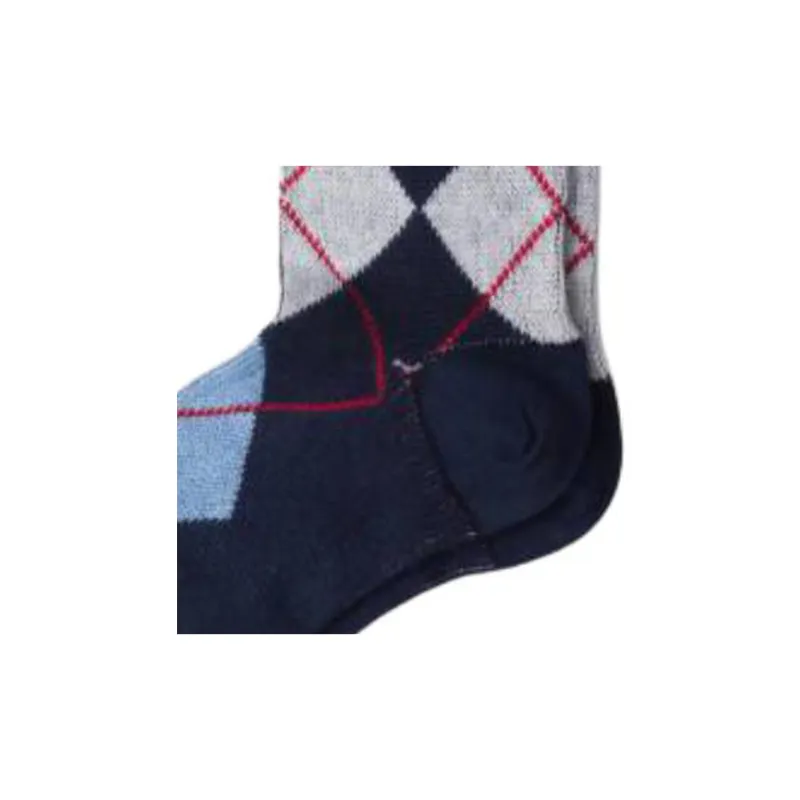 PRADA Mid Calf Socks Women's 1 Pack Blue-3