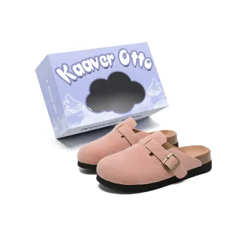 KAAVER OTTO Slip on Couple Outerwear Ready Closed Toe Slippers Unisex