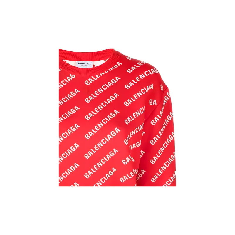 Balenciaga SS22 Sweater Women's Red-12