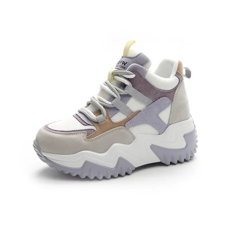 The Mystery Of Glamour High-Top Chunky Sneakers Women's-5