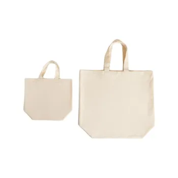 ZARA Cotton Tote Bag Shopping Bag Handbag Regular Unisex White