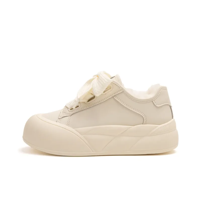 STAE Warm Anti-Slip And Wear-Resistant Low-Top Skateboard Shoes Women's-7