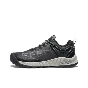 KEEN NXIS EVO Anti Slip Wear Resistant Low Top Hiking Shoes Men's Black