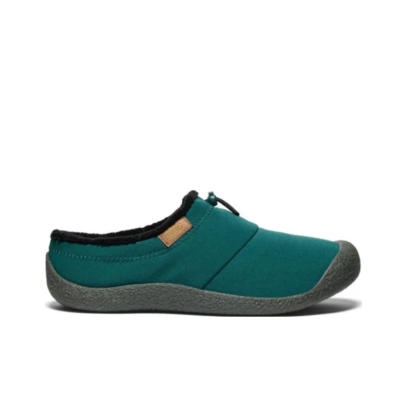 KEEN Howser 3 Abrasion Resistant Slip Resistant Wrap toe Slippers Men's Green-1