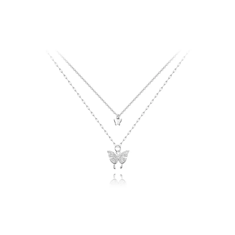 KUMET Sterling Silver Necklaces Women's Couple Birthday Gift For Anniversary-7