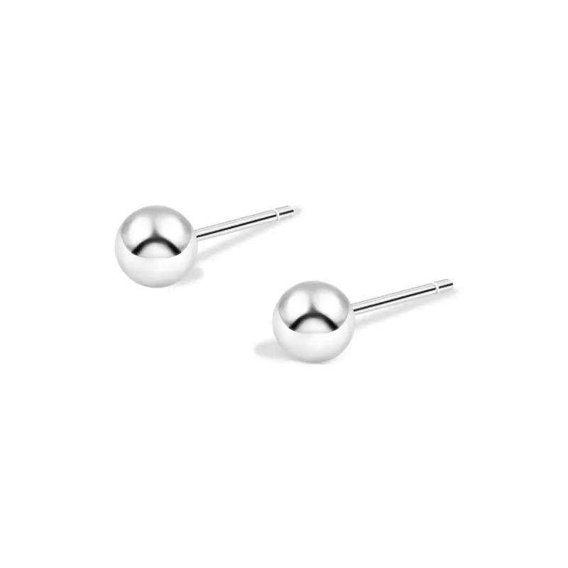 BLANK IN BLANK Sterling Silver Stud Earrings Women's Anniversary Birthday-5